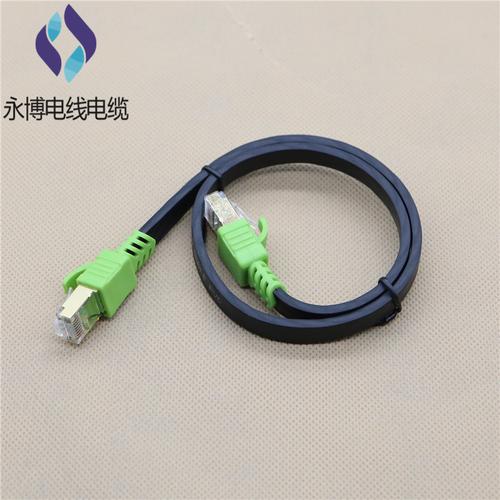 定制貼牌cat8sstp八類扁平萬兆40g無氧純銅工程網(wǎng)吧雙屏蔽網(wǎng)絡(luò)線
