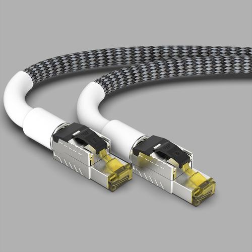 cat.8發燒以太網線8股無氧銅筆記本電腦相機lan rj45網路跳線網線